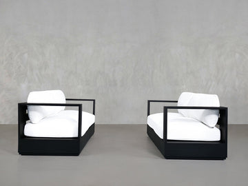 2-2 Sofa Set Aluminum Outdoor