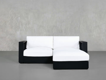 3-Seat Modular Chaise Sectional Aluminum Outdoor