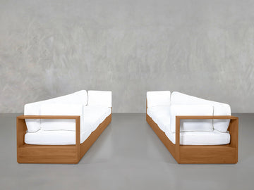 4-4 Sofa Set Teak Outdoor