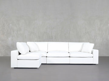 4-Seat Modular Open Corner Sectional