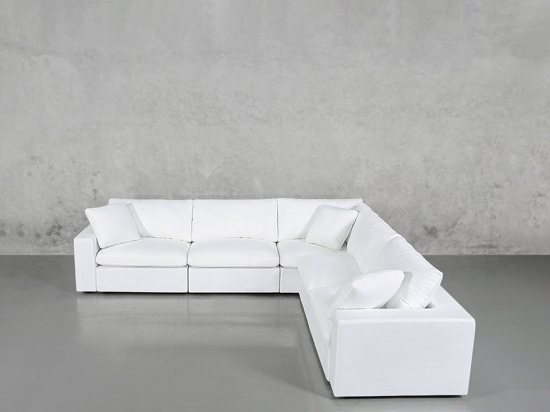 5-Seat Modular Corner Right Sectional