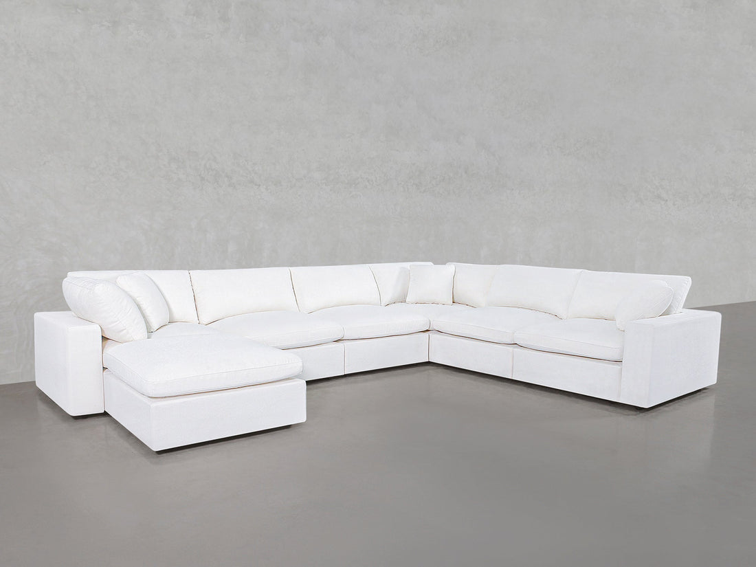 7-Seat Modular Chaise Corner Right Sectional