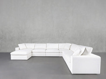 7-Seat Modular Chaise Corner Right Sectional