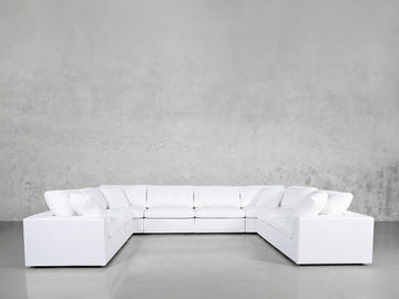8-Seat Modular U-Sectional