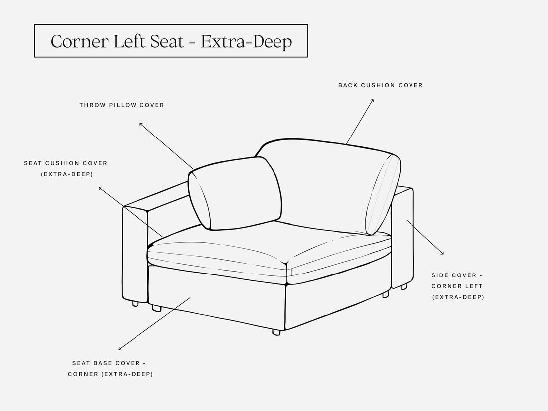 Cover Set - Corner Left Seat