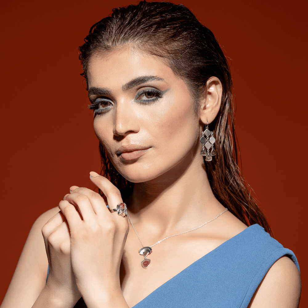 Manzar - Natural Tourmaline Necklace