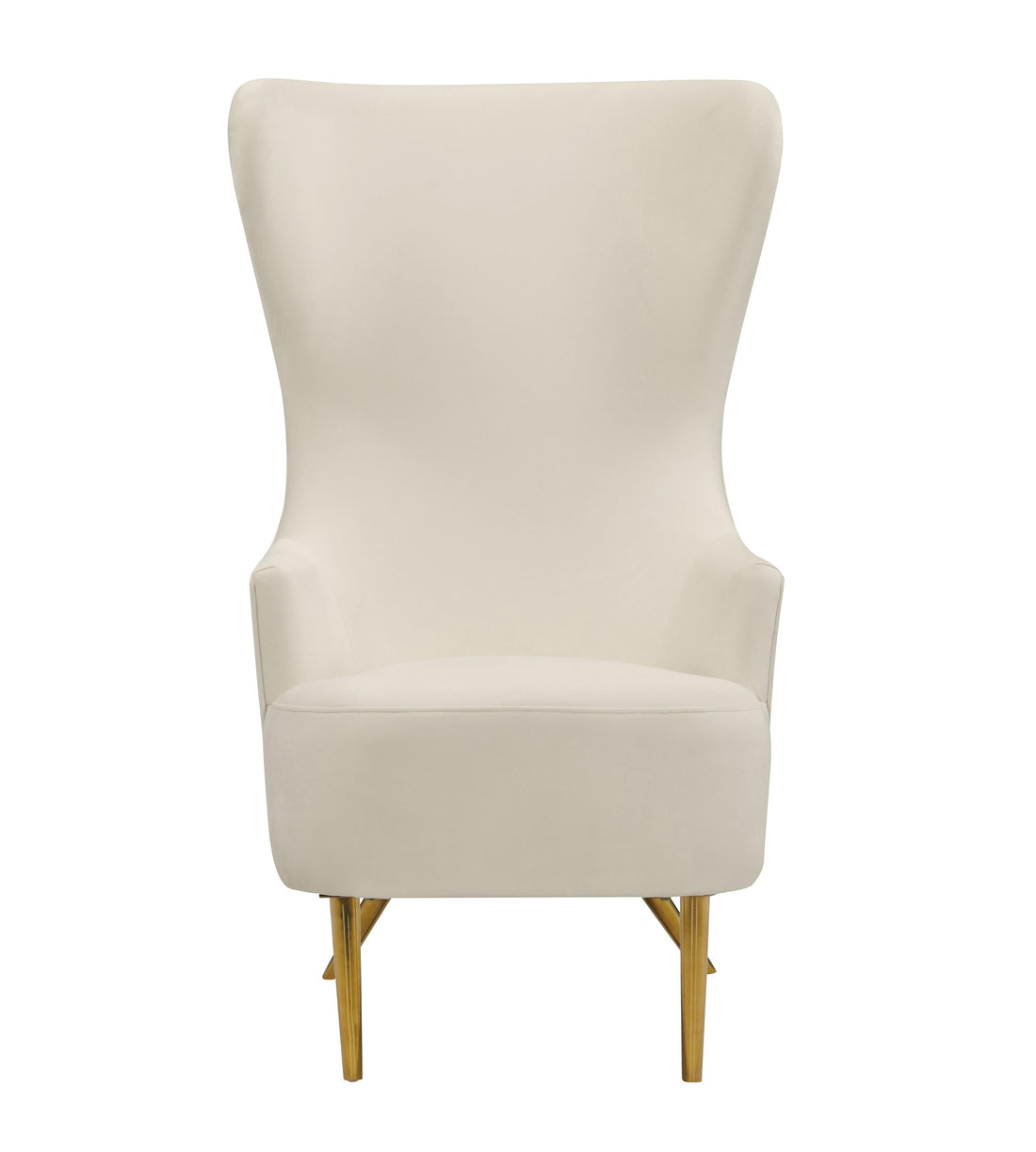 Julia Velvet Wingback Chair by Inspire Me! Home Decor