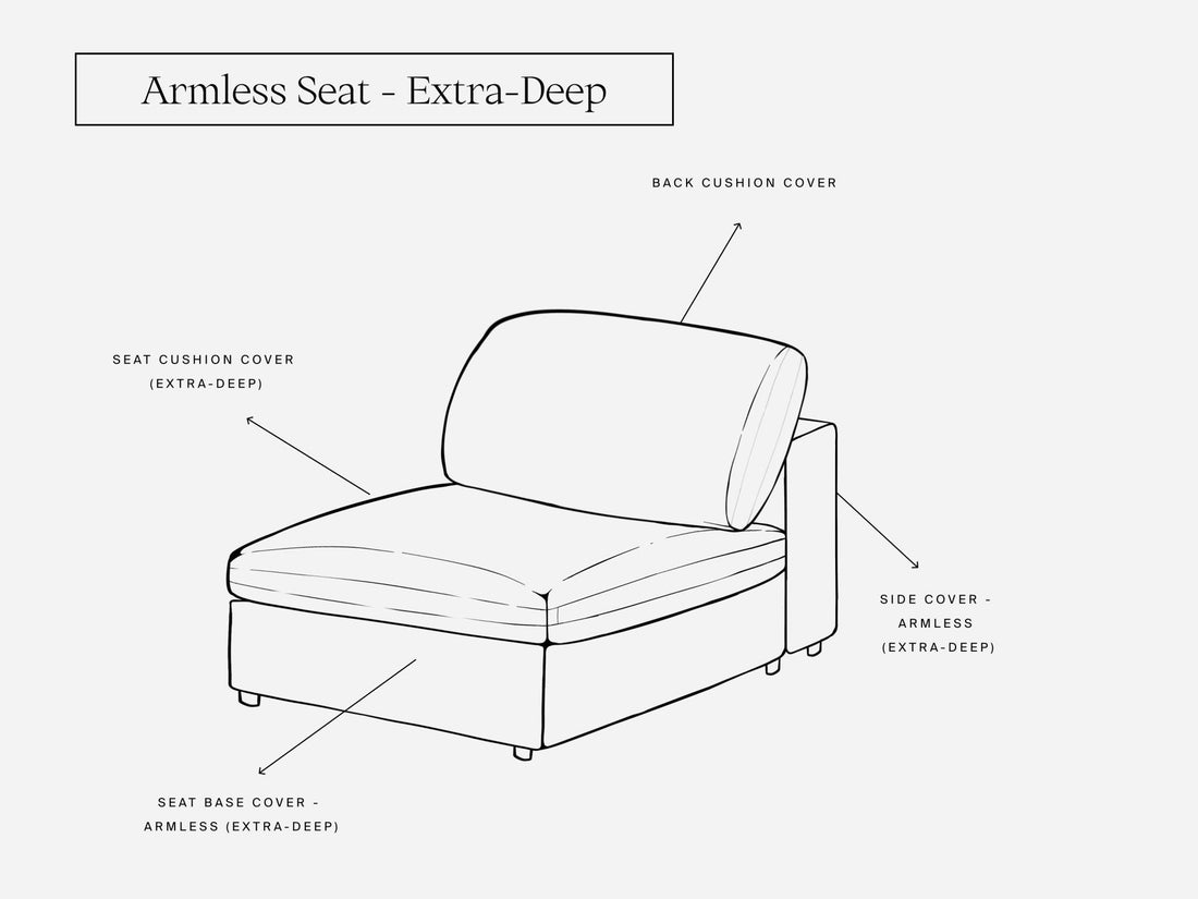 Cover Set - Armless Seat