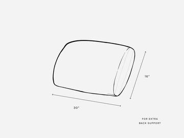 Lumbar Pillow (with Cover)