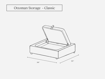 Ottoman Storage Add-On