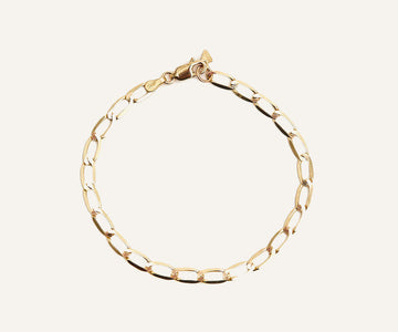 Retro Inspired Disco Chain Bracelet