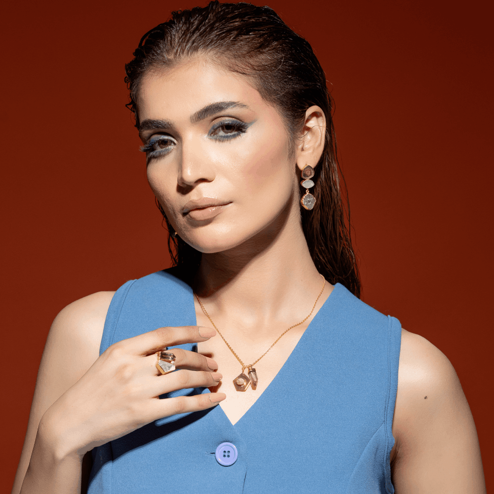 Taraa - Tourmaline/Peridot Necklace